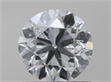 Natural Diamond 0.70 Carats, Round with Very Good Cut, D Color, SI2 Clarity and Certified by GIA