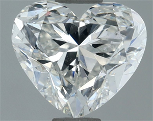 Picture of Natural Diamond 1.80 Carats, Heart with  Cut, I Color, SI2 Clarity and Certified by GIA