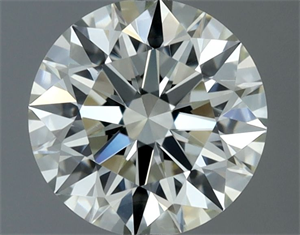 Picture of Natural Diamond 0.50 Carats, Round with Excellent Cut, J Color, VVS1 Clarity and Certified by IGI
