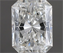 Natural Diamond 0.50 Carats, Radiant with  Cut, H Color, VS2 Clarity and Certified by GIA