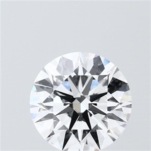Picture of Lab Grown Diamond 1.53 Carats, Round with Ideal Cut, D Color, VVS2 Clarity and Certified by IGI