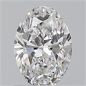 Diamante Natural 0.70 quilates, Ovalado , Color E, claridad VS2 y certificado GIA
