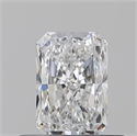 Diamante Natural 0.50 quilates, Radiante , Color E, claridad VS2 y certificado GIA