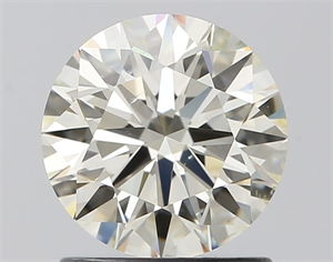 Picture of Natural Diamond 1.22 Carats, Round with Excellent Cut, J Color, SI1 Clarity and Certified by IGI