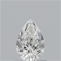 Diamante Natural 0.70 quilates, De pera , Color G, claridad VS2 y certificado GIA