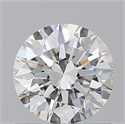 Diamante Natural 0.80 quilates, Redondo , Color I, claridad VS2 y certificado GIA