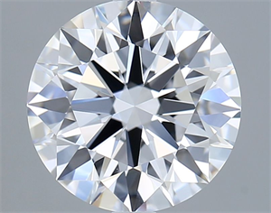 Picture of Lab Grown Diamond 2.53 Carats, Round with Excellent Cut, D Color, VVS1 Clarity and Certified by GIA