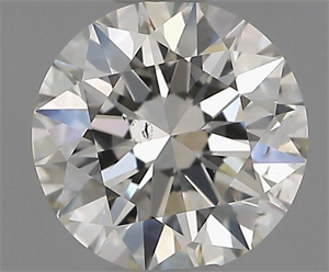 Foto Diamante Natural 0.80 quilates, Redondo , Color I, claridad SI1 y certificado GIA de