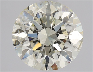 Foto Diamante Natural 2.02 quilates, Redondo , Color L, claridad SI2 y certificado HRD de
