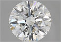 Natural Diamond 0.40 Carats, Round with Excellent Cut, J Color, VS2 Clarity and Certified by GIA