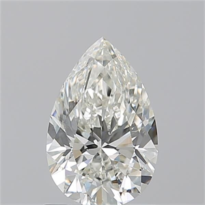 Picture of Natural Diamond 1.01 Carats, Pear with  Cut, J Color, VS2 Clarity and Certified by GIA