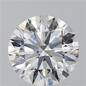 Foto Diamante Natural 1.70 quilates, Redondo , Color I, claridad SI2 y certificado GIA de