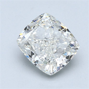 Picture of Natural Diamond 2.52 Carats, Cushion with  Cut, I Color, I1 Clarity and Certified by GIA