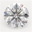Lab Grown Diamond 2.27 Carats, Round with Ideal Cut, D Color, IF Clarity and Certified by IGI