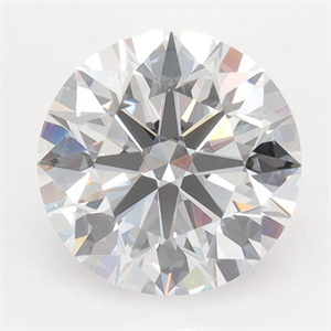 Picture of Lab Grown Diamond 2.27 Carats, Round with Ideal Cut, D Color, IF Clarity and Certified by IGI