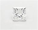 Natural Diamond 3.02 Carats, Princess with  Cut, H Color, SI2 Clarity and Certified by GIA
