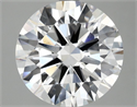Lab Grown Diamond 4.04 Carats, Round with Ideal Cut, E Color, VS1 Clarity and Certified by IGI