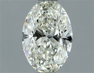 Picture of Natural Diamond 0.70 Carats, Oval with  Cut, I Color, VVS1 Clarity and Certified by IGI