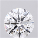 Lab Grown Diamond 4.44 Carats, Round with Ideal Cut, D Color, IF Clarity and Certified by IGI