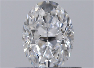 Picture of Natural Diamond 0.40 Carats, Oval with  Cut, D Color, VS1 Clarity and Certified by GIA