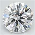 Lab Grown Diamond 5.06 Carats, Round with Excellent Cut, D Color, VVS1 Clarity and Certified by GIA