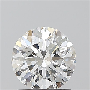 Picture of Natural Diamond 1.01 Carats, Round with Excellent Cut, G Color, SI2 Clarity and Certified by GIA