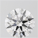 Lab Grown Diamond 3.09 Carats, Round with Ideal Cut, F Color, VS1 Clarity and Certified by IGI