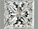 Natural Diamond 1.02 Carats, Princess with  Cut, J Color, VS2 Clarity and Certified by GIA