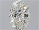 Natural Diamond 6.01 Carats, Oval with  Cut, I Color, VS1 Clarity and Certified by GIA