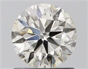 Natural Diamond 1.00 Carats, Round with Very Good Cut, I Color, SI1 Clarity and Certified by IGI