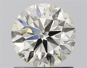 Picture of Natural Diamond 1.00 Carats, Round with Very Good Cut, I Color, SI1 Clarity and Certified by IGI