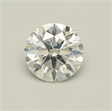 Diamante Natural 0.72 quilates, Redondo , Color F, claridad SI2 y certificado GIA