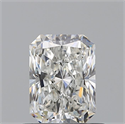 Natural Diamond 0.72 Carats, Radiant with  Cut, G Color, VS2 Clarity and Certified by GIA