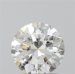 Picture of Natural Diamond 1.00 Carats, Round with Excellent Cut, I Color, VS1 Clarity and Certified by GIA