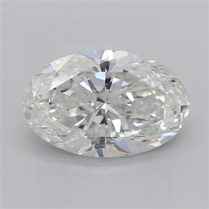 Picture of Natural Diamond 2.01 Carats, Oval with  Cut, G Color, SI1 Clarity and Certified by GIA