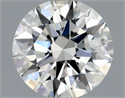 Diamante Natural 0.50 quilates, Redondo , Color H, claridad VS1 y certificado GIA