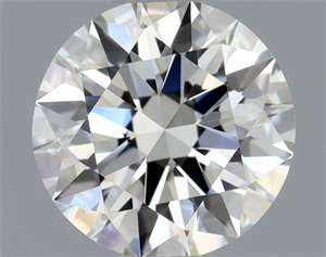 Foto Diamante Natural 0.50 quilates, Redondo , Color H, claridad VS1 y certificado GIA de