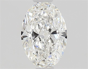 Picture of Natural Diamond 0.55 Carats, Oval with  Cut, F Color, VVS1 Clarity and Certified by GIA