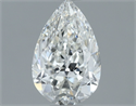 Natural Diamond 1.00 Carats, Pear with  Cut, G Color, VS2 Clarity and Certified by GIA