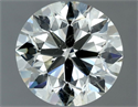 Diamante Natural 1.21 quilates, Redondo , Color K, claridad SI1 y certificado IGI