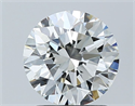 Diamante Natural 1.53 quilates, Redondo , Color G, claridad VVS2 y certificado HRD