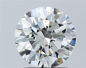 Foto Diamante Natural 1.53 quilates, Redondo , Color G, claridad VVS2 y certificado HRD de