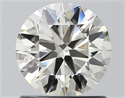 Natural Diamond 1.00 Carats, Round with Excellent Cut, J Color, VS2 Clarity and Certified by IGI
