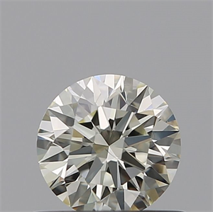 Picture of Natural Diamond 0.51 Carats, Round with Excellent Cut, L Color, SI1 Clarity and Certified by IGI