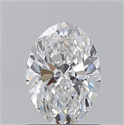 Natural Diamond 1.02 Carats, Oval with  Cut, D Color, VS1 Clarity and Certified by GIA