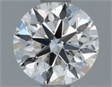 Diamante Natural 0.50 quilates, Redondo , Color G, claridad VVS1 y certificado IGI