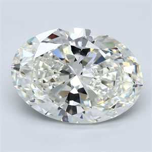 Foto Diamante Natural 7.18 quilates, Ovalado , Color J, claridad SI1 y certificado GIA de