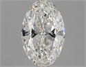 Diamante Natural 0.53 quilates, Ovalado , Color G, claridad I1 y certificado GIA