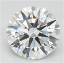 Lab Grown Diamond 1.58 Carats, Round with Excellent Cut, E Color, IF Clarity and Certified by GIA