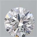 Natural Diamond 0.80 Carats, Round with Excellent Cut, D Color, SI1 Clarity and Certified by GIA